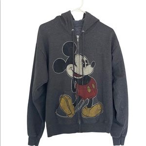 Men’s Disneyland Mickey zip up hoodie